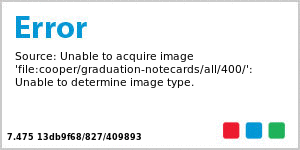 Collegiate Graduation Note Card