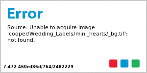 Valentine Mini Hearts Small Circle Label