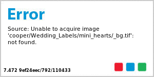 Valentine Mini Hearts Vertical Text Rectangle