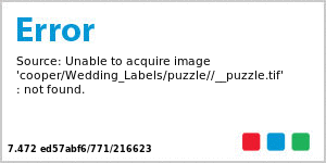Carving Large Invite Wedding Puzzle
