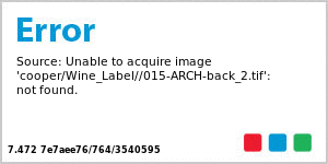 Arch Rectangle Wine Label 3.25x4