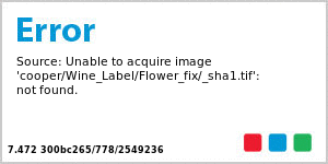 Love Flower Small Text Rectangle Wine Label