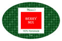 Citrus Mix Oval Christmas Canning Labels 2.25x3.5