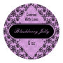 Blackberry Circle Canning Labels 2x2