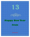 New Year Family Vertical Rectangle Labels 3.5x3.75