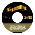 Congrats Graduation CD - DVD Labels