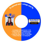 Graduate Graduation CD - DVD Labels