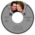 Imperial CD Wedding Labels