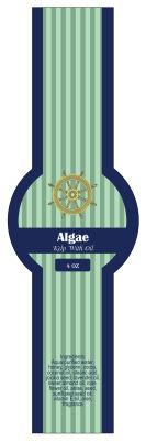 Algae Soap Circle Labels