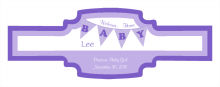 Banner Baby Buckle Cigar Band Labels 