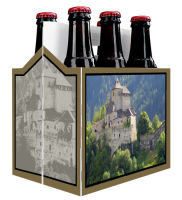 6 Pack Beer Carrier with Photo includes plain 6 pack carrier and custom pre-cut labels