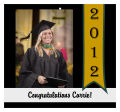 Best Wishes Square-2 Graduation Favor Tag