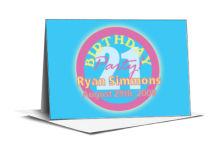 Party Birthday Note Card