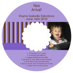 CD Baby Darling Labels 4.625x4.625