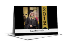 Best Wishes Graduation Note Card