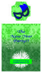 New Year Party Rectangle Labels 2.5x4.5