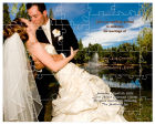 Phtot with Text Large Favor Wedding Puzzle 8x10