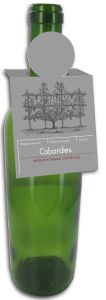 New York Rectangle Wine Bottle Tags