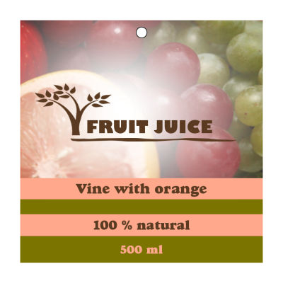 Berry Orchard Canning Favor Tags