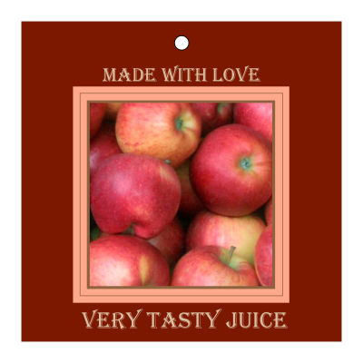 Fresh Baked Canning Favor Tags