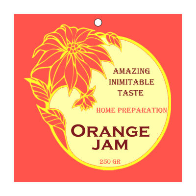 Hawaiian Canning Favor Tags