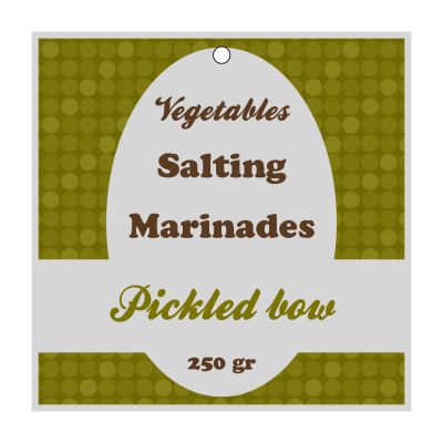 Vanilla Canning Favor Tags
