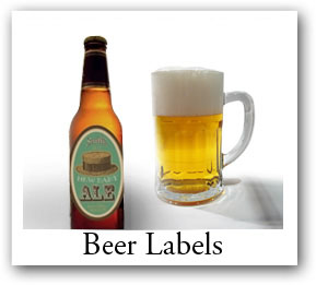 Birthday Beer Bottle Labels