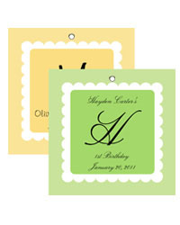 Ruffles Baby Hang Tag