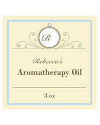 Tranquil Bath and Body Favor Tag