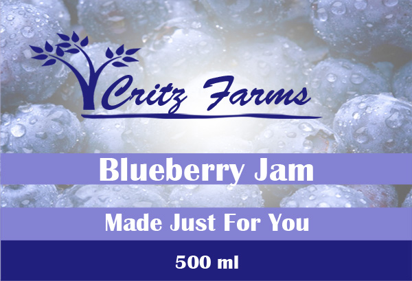Berry orchard food and craft labels