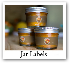 jar labels, long rectangle labels, rectangle Labels,rectangle sticker
