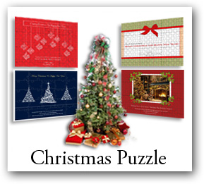 Custom Christmas Puzzles - Christmas Photo Puzzle, Jigsaw Collage Puzzle