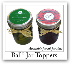 ball jar topper, ball jar lid inset