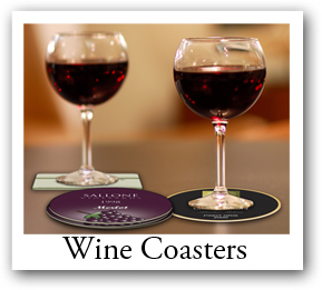 wine bottle coasters, coasters witd photo, wine photo coaster, wine coaster witd logo
