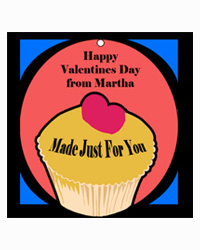 Cupcake Food and Craft Hang Tags