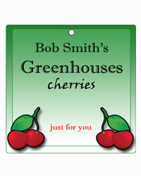 Fruit Blossom Food and Craft Hang Tags