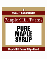 Original country Food and Craft Hang Tags