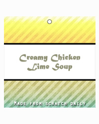Sun Rays Food and Craft Hang Tags