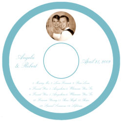 Mini Hearts CD-DVD labels