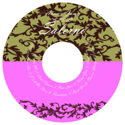 Rococo CD-DVD Wedding Label