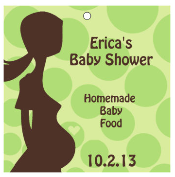 Baby on Board Food and Craft Hang Tags