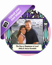 Art Nouveau Wedding Coasters