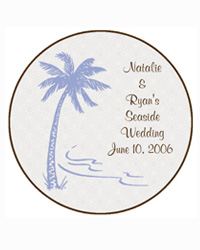 Tropicgetaway Wedding Coasters