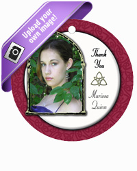 Celtic Wedding Favor Tag