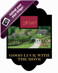 Covered Wagon Wine Hang Tags