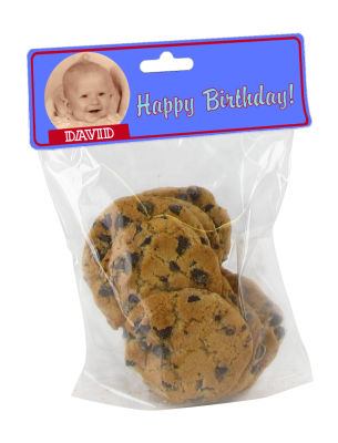 Kid Birthday Bag Toppers with bag