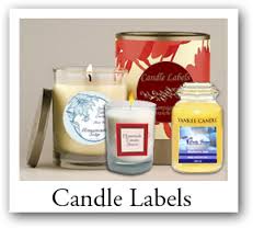 custom candle labels, candle stickers