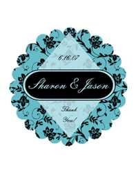 Floral Wedding Labels