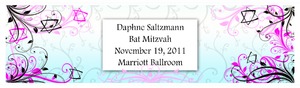 Embellish Water Bat Mitzvah Label