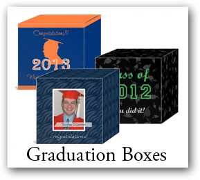 graduation favors boxes, graduation gift boxes, favor boxes